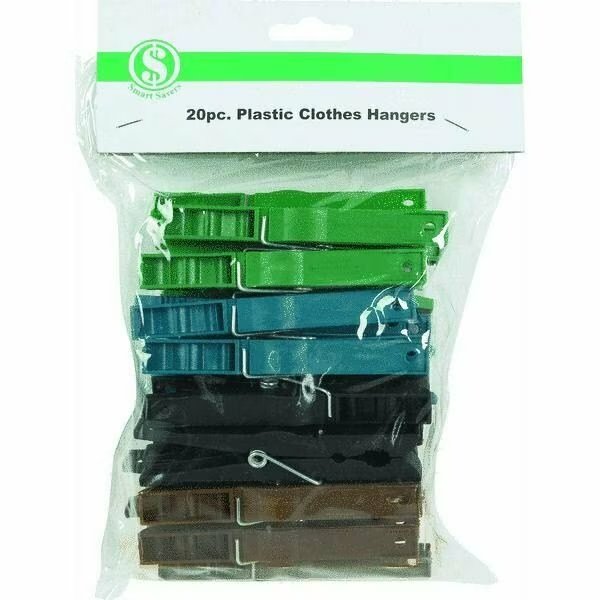 Plastic Clothes Pins - Smart Savers, Do It Best, Mfr#: 606491